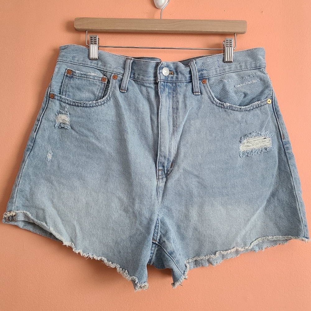 Madewell The Mom Jean Short 31